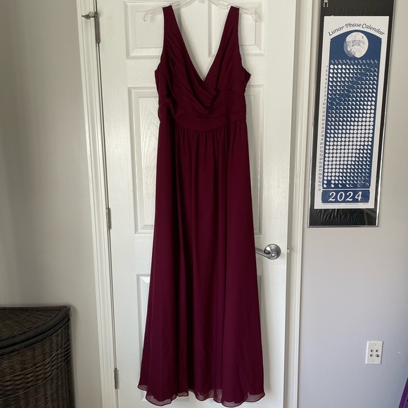 Unaltered Burgundy Dress - Picture 1 of 7
